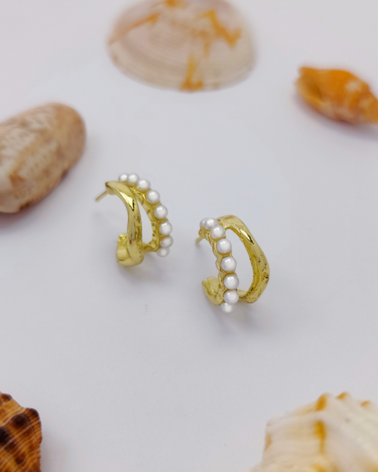 Charminz | Malaysia trendy minimalist S925 silver earrings elegant, hypoallergenic, stylish, lightweight perfect for daily wear or gifting skin-friendly jewelry earrings