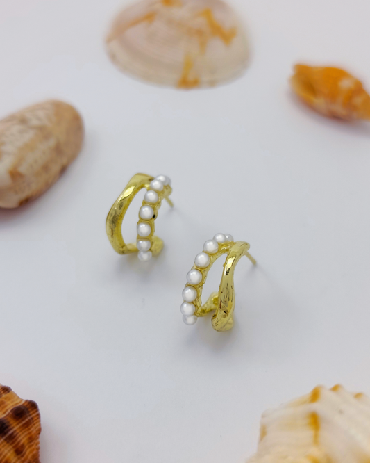 Charminz | Malaysia trendy minimalist S925 silver earrings elegant, hypoallergenic, stylish, lightweight perfect for daily wear or gifting skin-friendly jewelry earrings