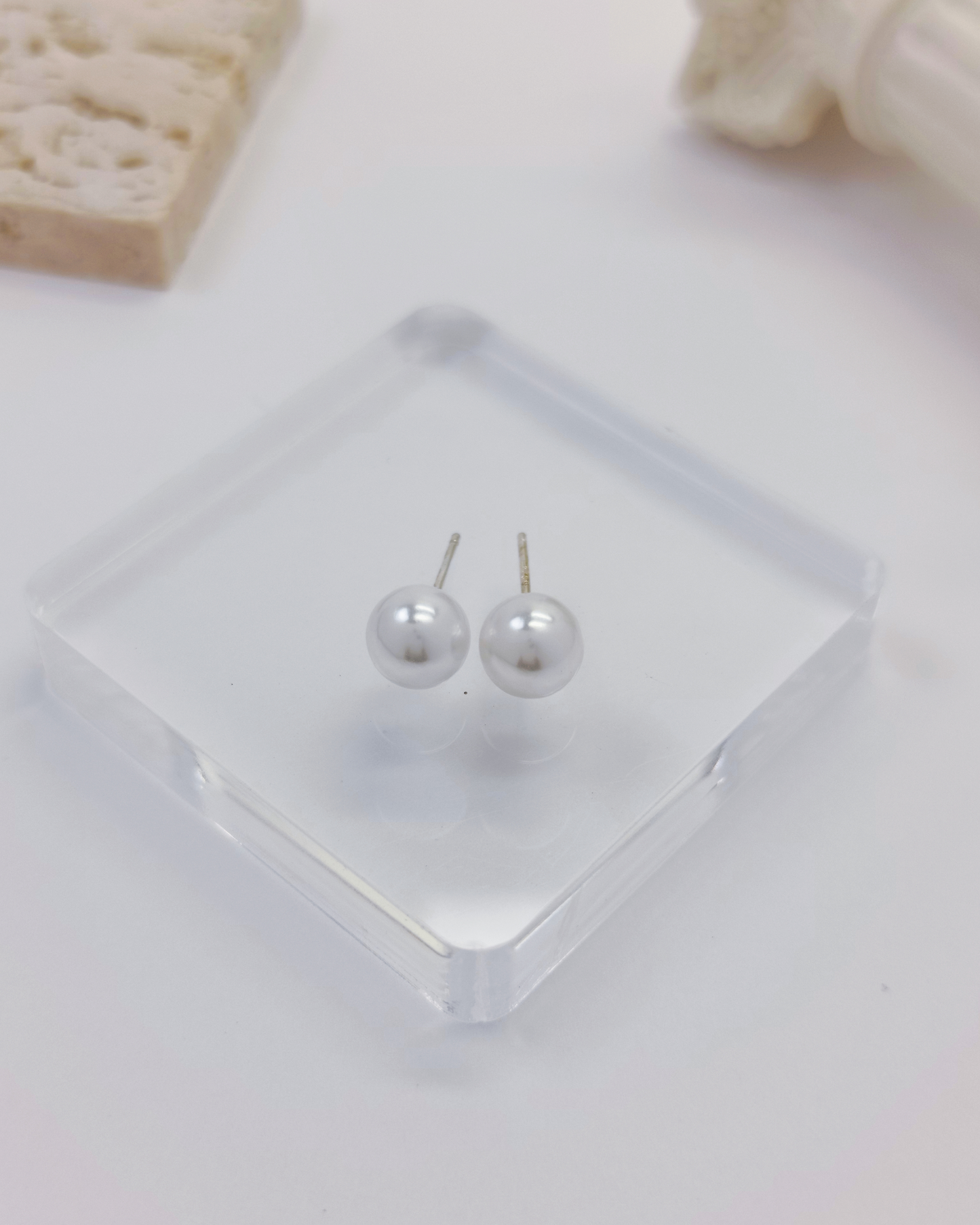 Charminz sterling silver daily earrings – minimalist design with S925 silver, perfect for clean and classy looks