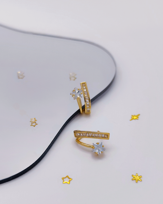 Charminz sterling silver daily earrings – minimalist design with S925 silver, perfect for clean and classy looks