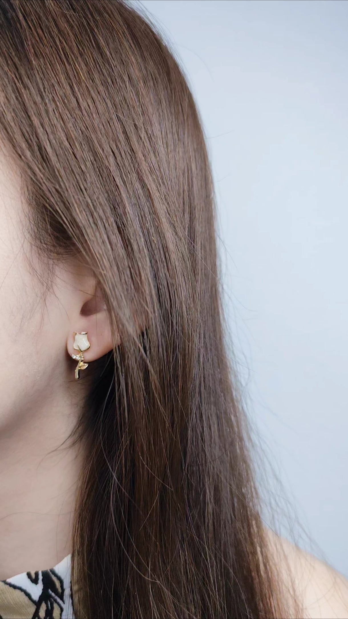 Julia Poem of Love & Bloom Mismatch Earrings