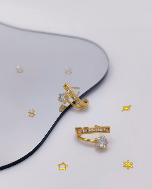 Skin-friendly S925 earrings Malaysia – minimalist and timeless designs by Charminz, ideal for gifting her something special