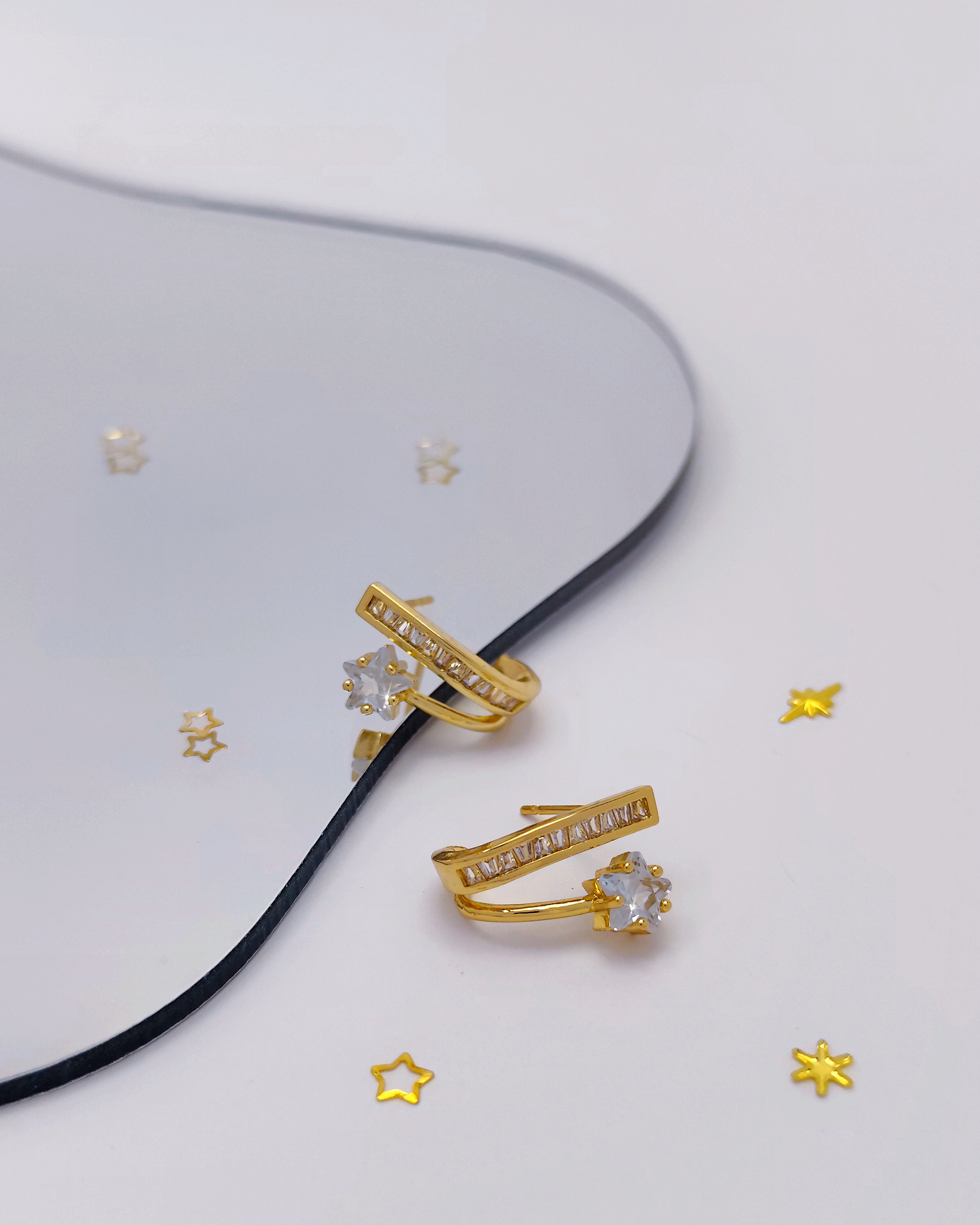 Charminz sterling silver daily earrings – minimalist design with S925 silver, perfect for clean and classy looks